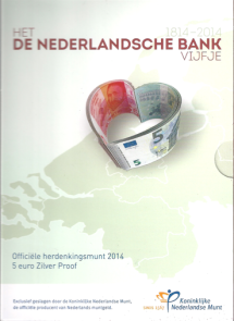 De Nederlandse Bank vijfje 2014